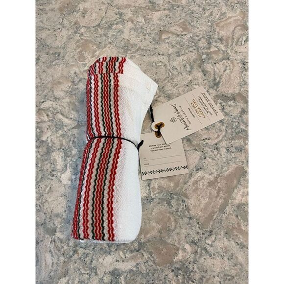 Hearth & Hand Magnolia Christmas Striped Kitchen Hand Towel - Picture 6 of 8